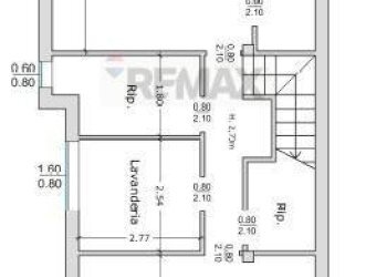 Pianta 2D - Casa semi indipendente VIA LOCATELLI
 
64, Brembate - foto 37