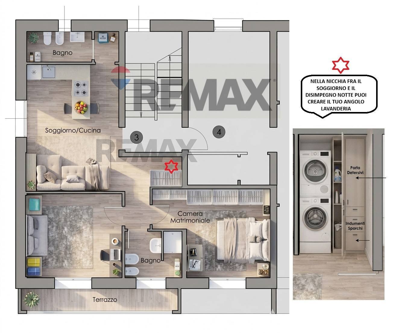 Two-room apartment San Mauro Pascoli, FC, San Mauro Pascoli - photo 1