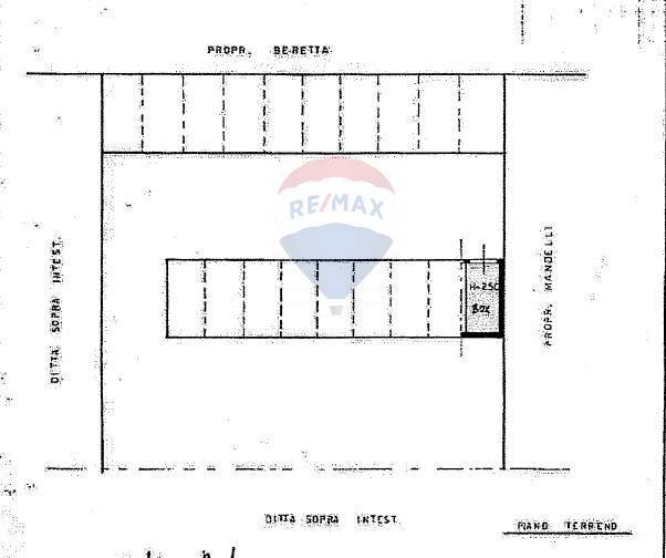 Pianta 2D - Box VIA  ANDREA DORIA
 
29, Brugherio - planimetria 1