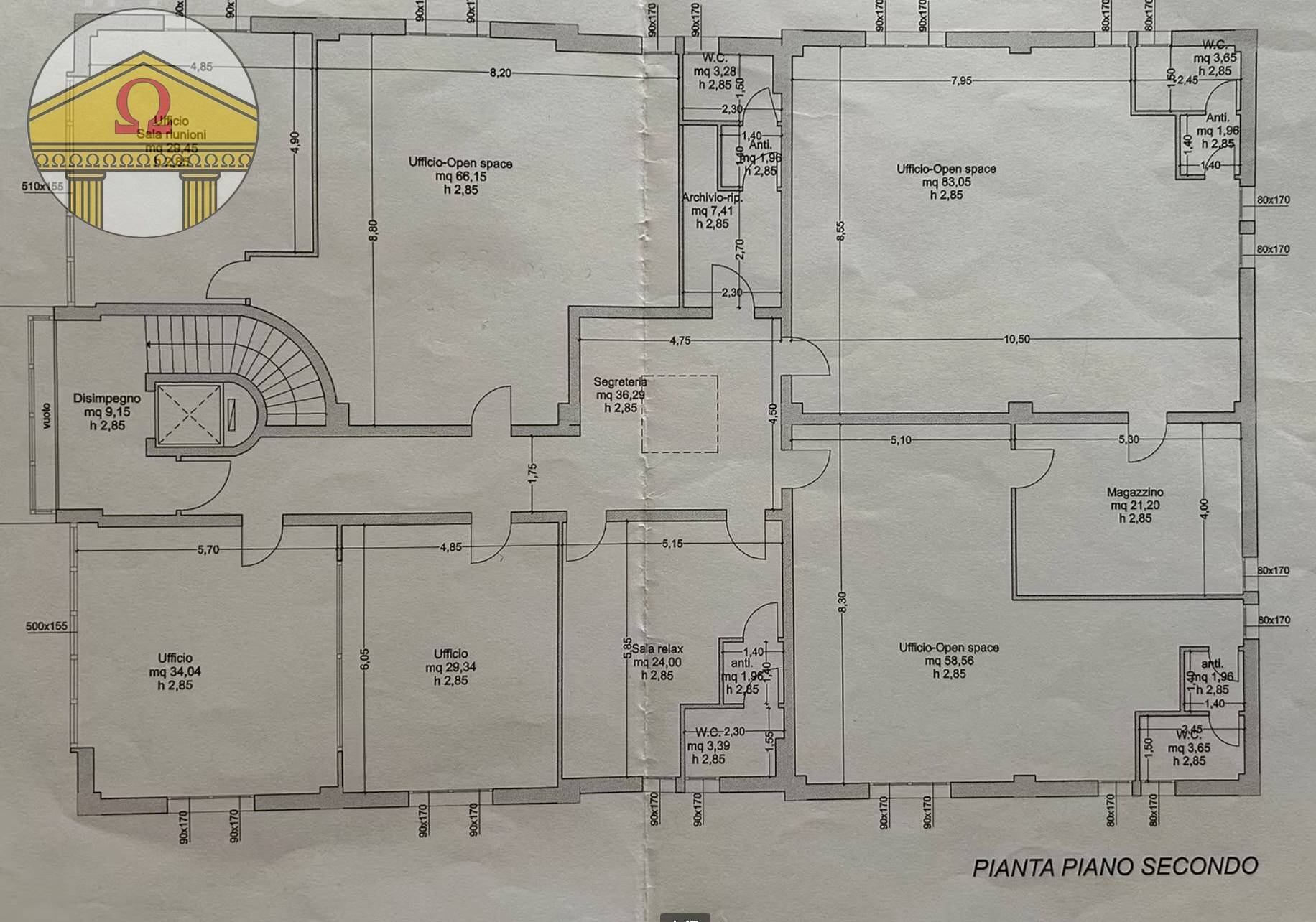 Foto 11 - Office Villorba - floor plans 1