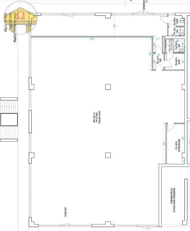 Foto 3 - Shop Treviso - floor plans 1