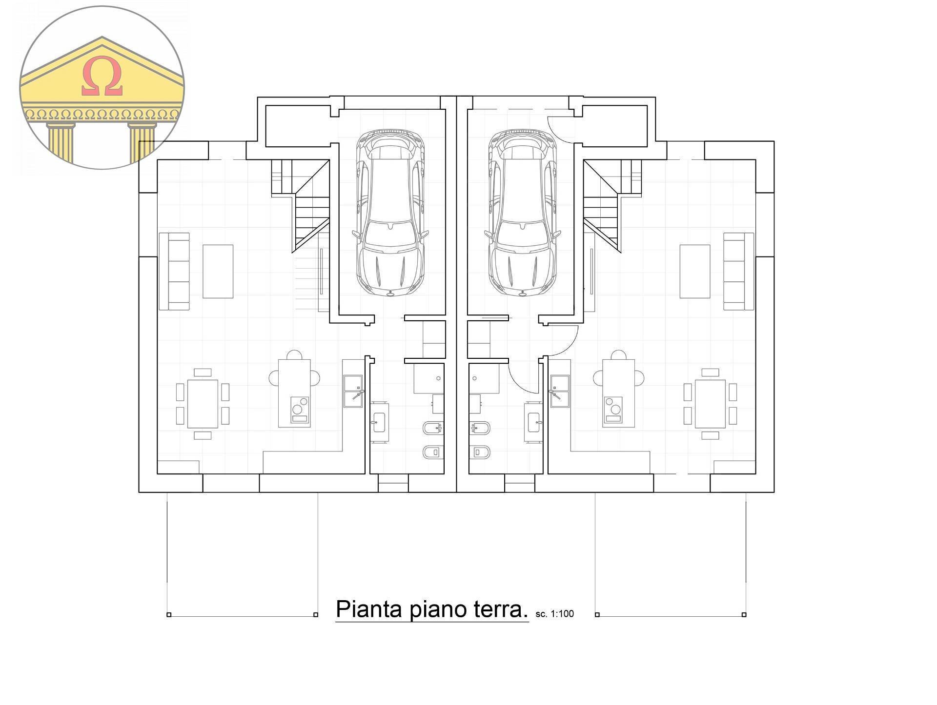 Foto 7 - Semi-detached house Arcade - floor plans 1