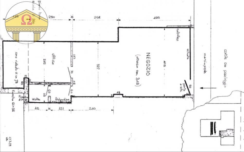 Foto 2 - Negozio Carbonera - planimetria 1