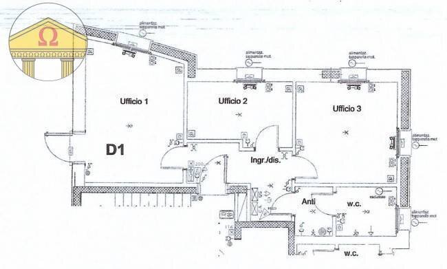 Foto 2 - Ufficio Villorba - planimetria 1