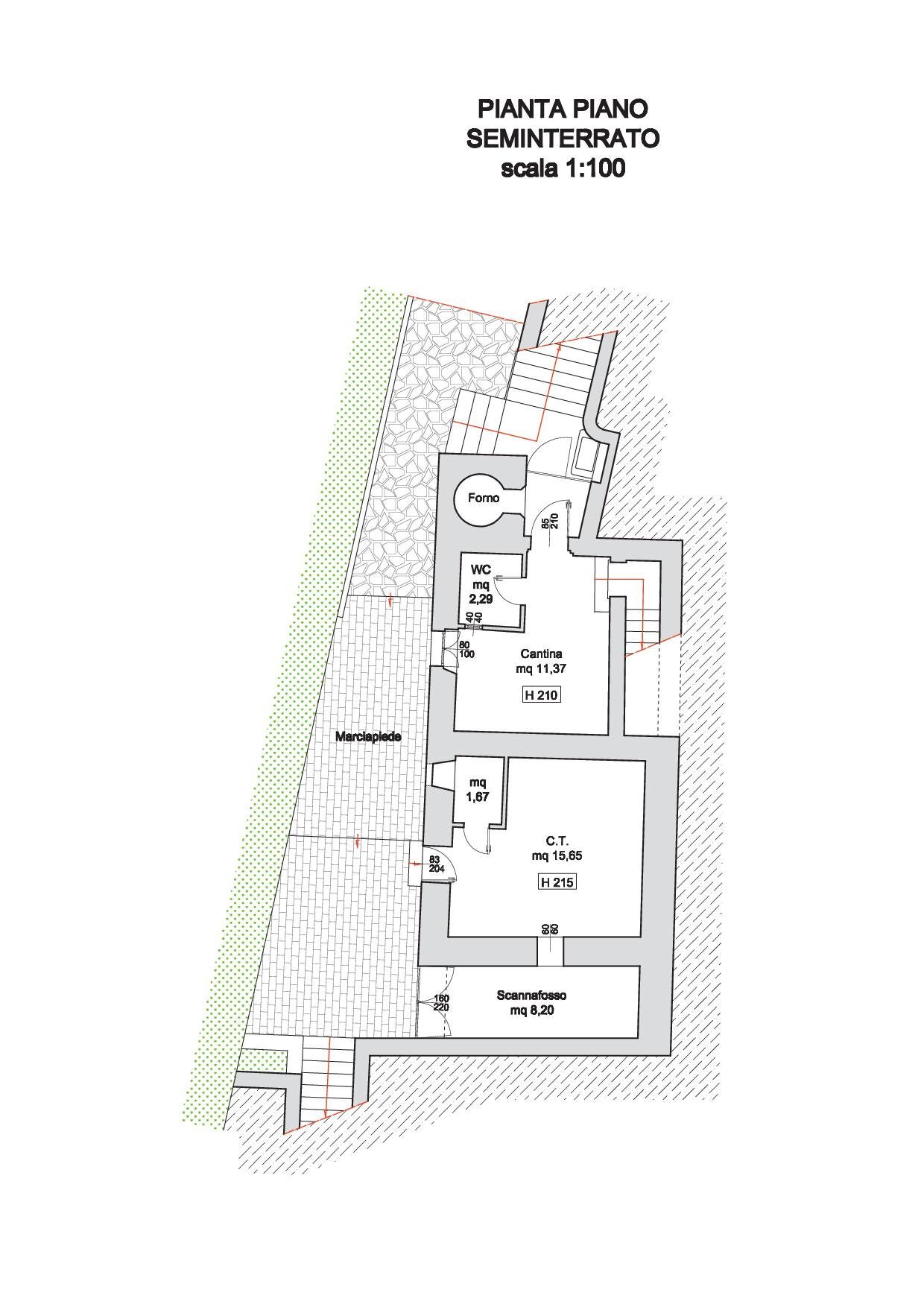 Foto 18 - Rustico Lamporecchio - planimetria 1