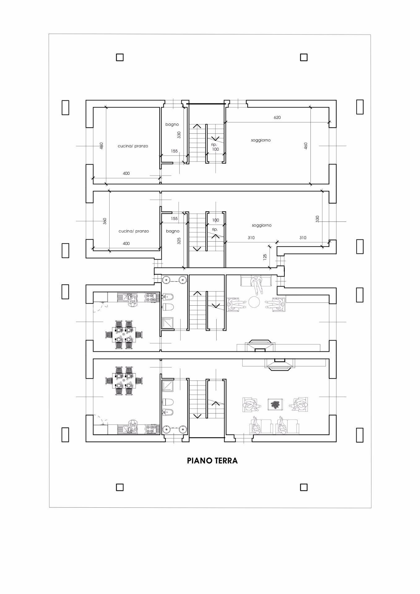 Foto 13 - Villa a Schiera Via Piccinetti, San Marcello Piteglio - planimetria 1
