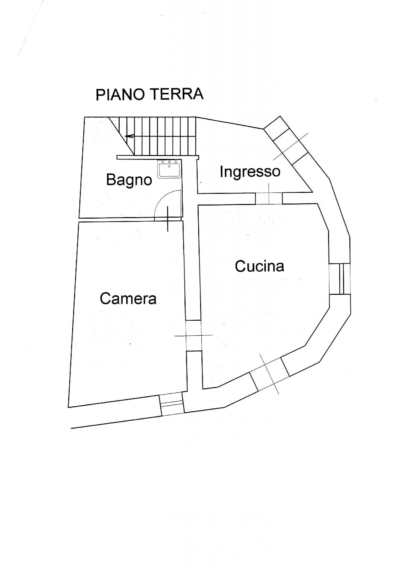 Foto 18 - Independent house Via Roma, Massa e Cozzile - floor plans 1