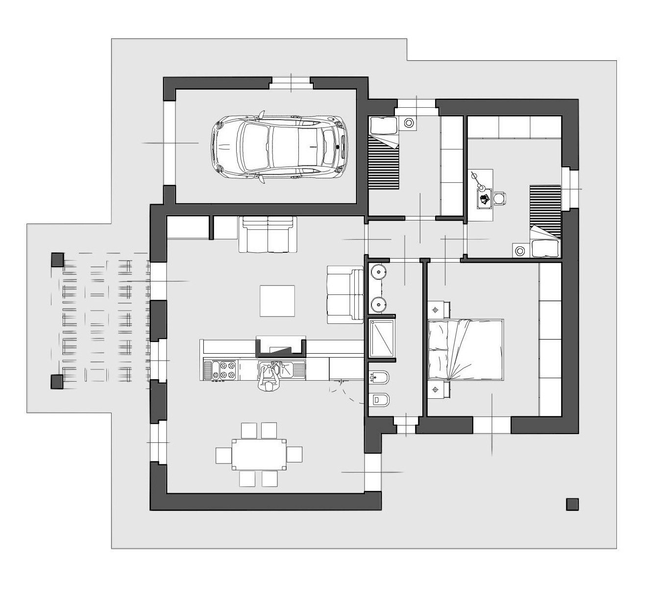 Foto 12 - Villa via della Repubblica, Castelfranco di Sotto - floor plans 1