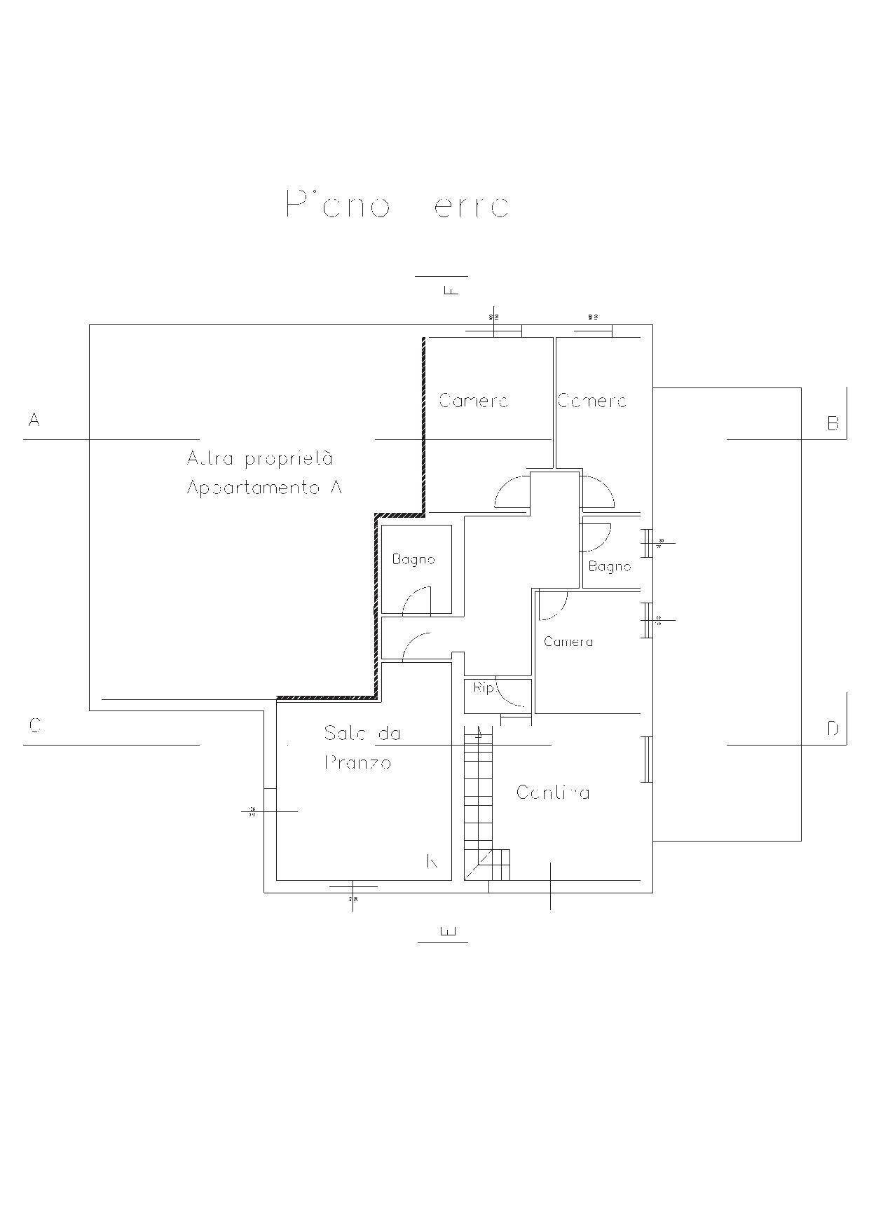 Foto 17 - Villa a Schiera Sassofortino, Roccastrada - planimetria 1