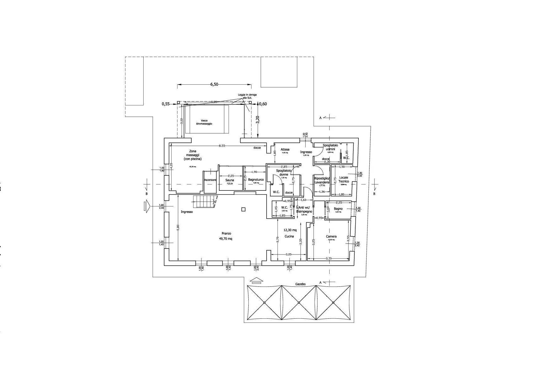 Foto 26 - Villa Via Bruno Buozzi, Monsummano Terme - floor plans 1