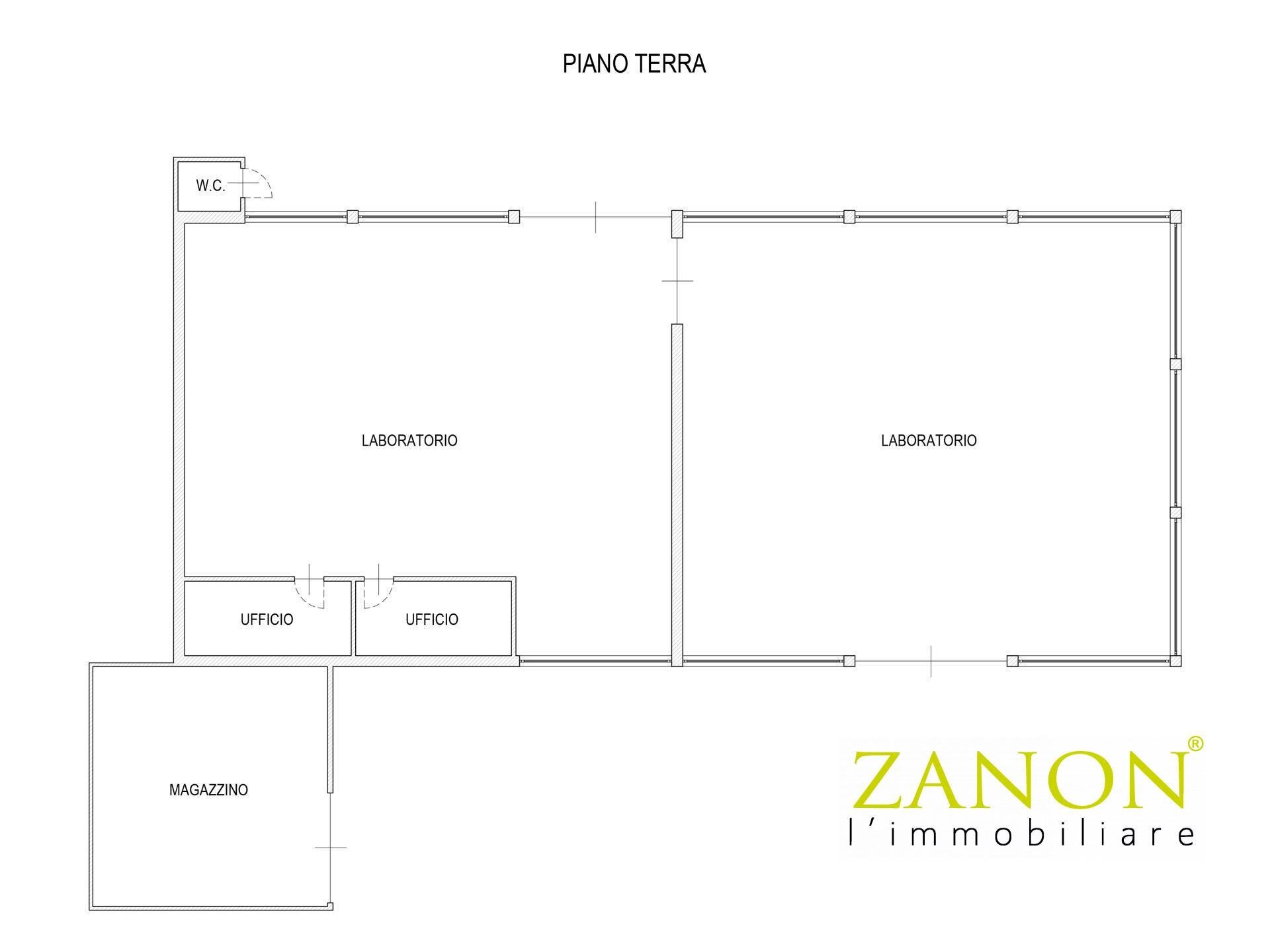 Foto 10 - Capannone via Brigata Re, Gorizia - planimetria 1