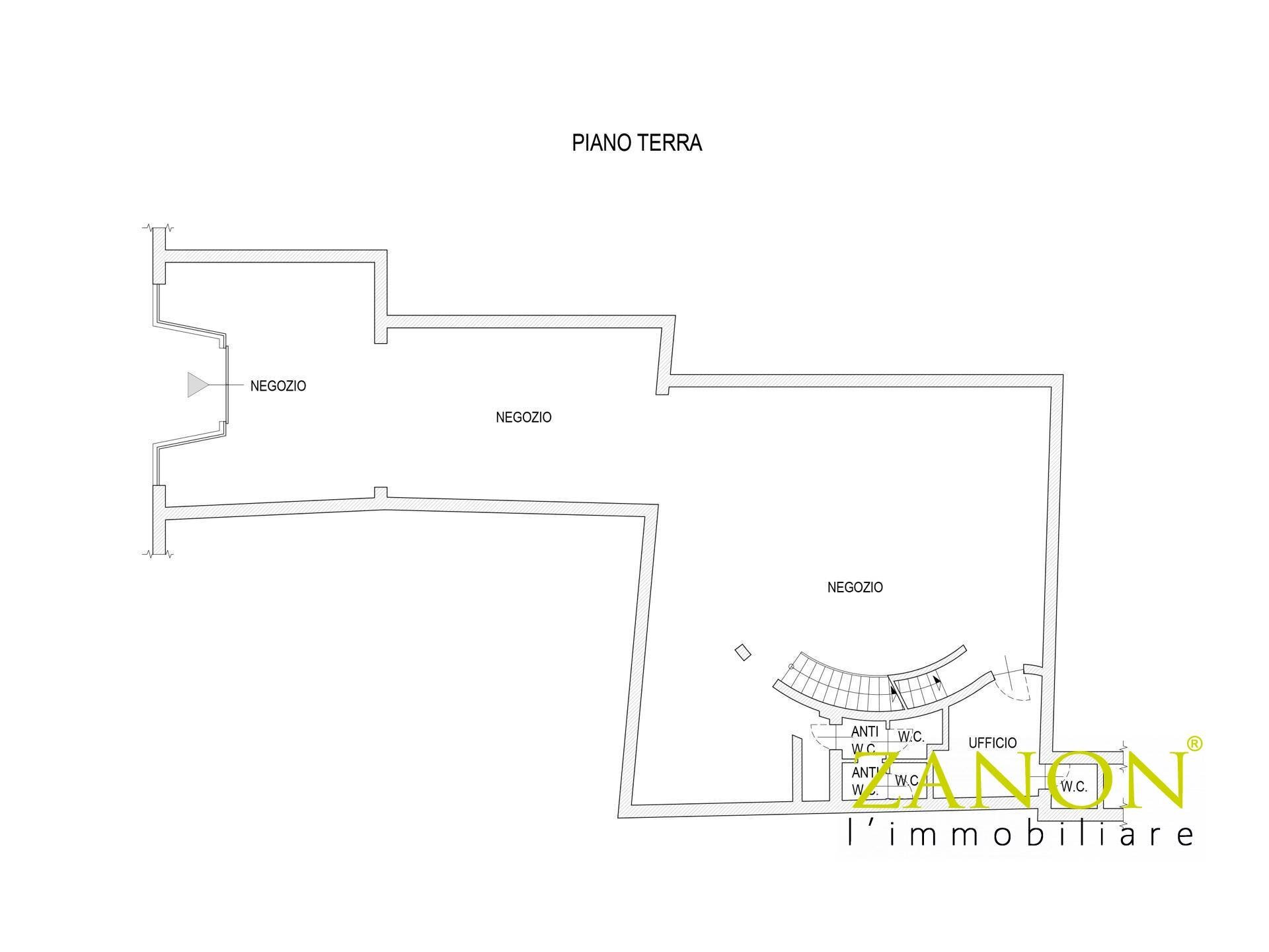 Foto 7 - Locale Commerciale via Oberdan, Gorizia - planimetria 1