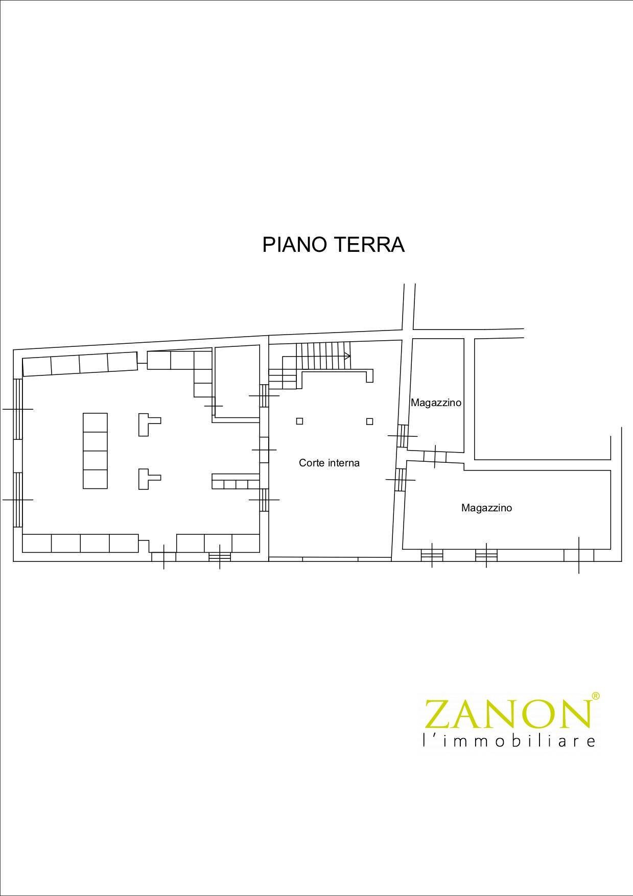 Foto 3 - Locale Commerciale Via Ciotti, Gradisca d'Isonzo - planimetria 1