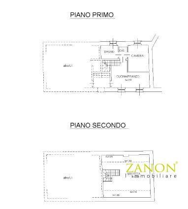 Foto 20 - Trilocale Piazza Vittoria, Capriva del Friuli - planimetria 1