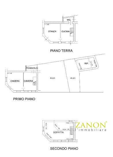 Foto 19 - Casa semi indipendente Piazza San Giorgio, Gorizia - planimetria 1