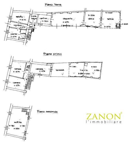 Foto 5 - Casa semi indipendente via Zorutti, Capriva del Friuli - planimetria 1