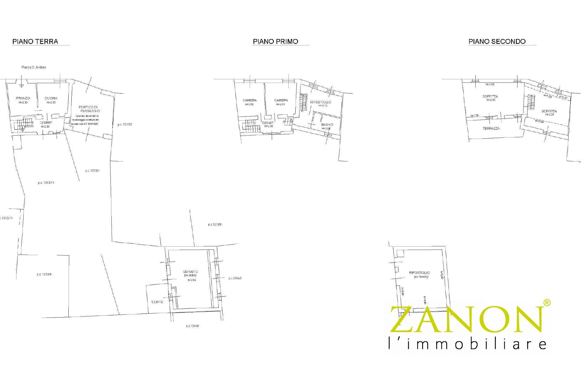 Foto 35 - Semi-detached house Piazza sant'Andrea, Moraro - floor plans 1