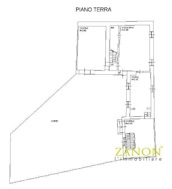 Foto 28 - Casa semi indipendente Piazza Vittoria, Capriva del Friuli - planimetria 1