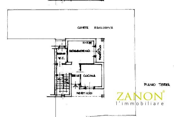 Foto 32 - Casa semi indipendente Via del Camposanto, Gorizia - planimetria 1