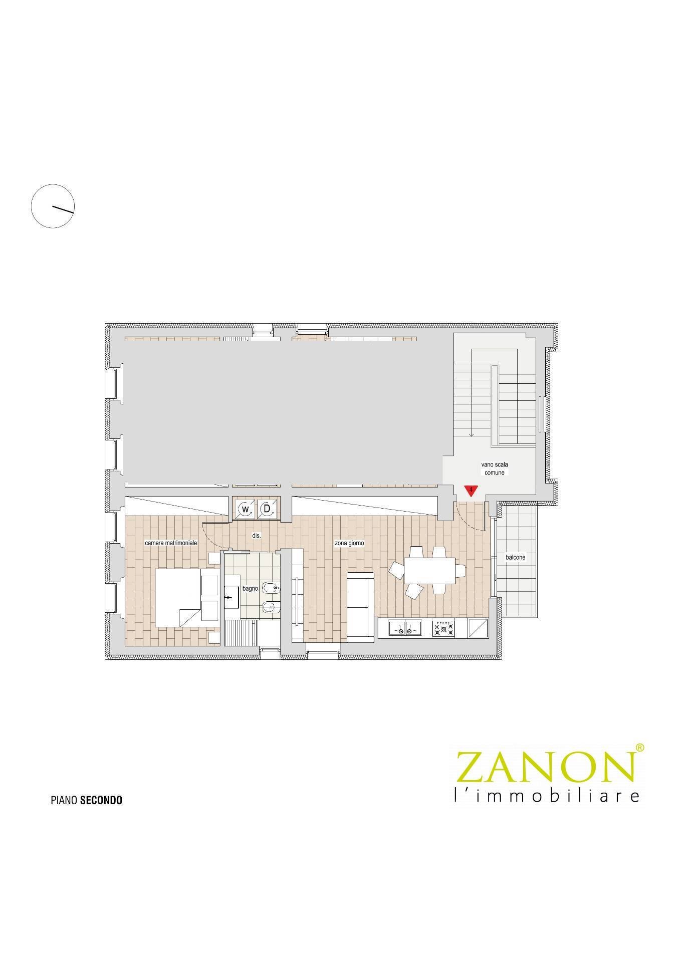 Foto 9 - Two-room apartment Via Lunga, Gorizia - floor plans 1