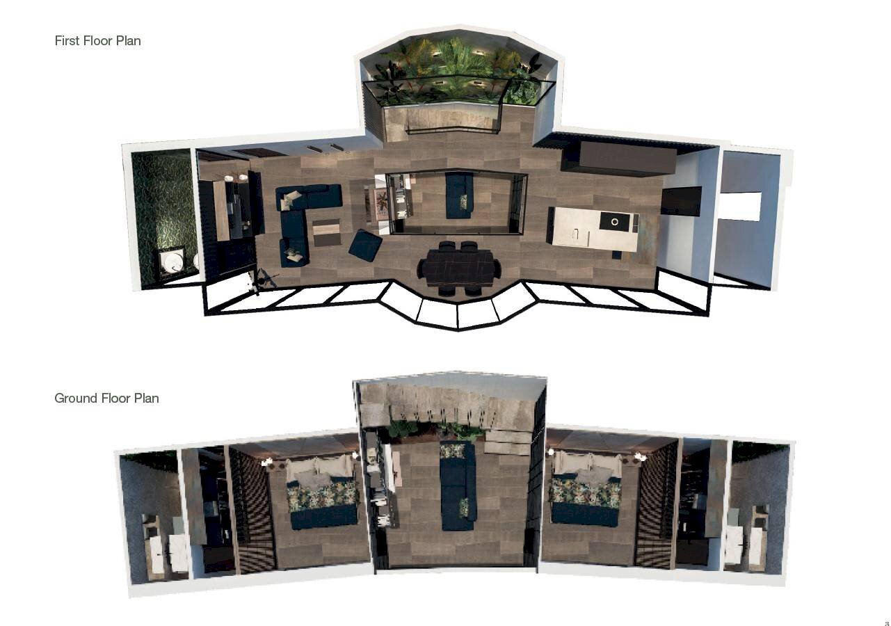 Foto 9 - Villa via orussa
 
2, Alassio - planimetria 1