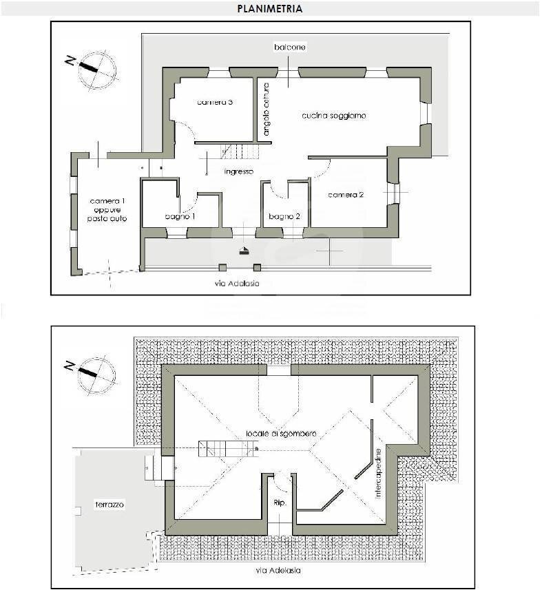 Foto 26 - Appartamento via adelasia
 
83, Alassio - planimetria 1