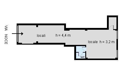 Foto 2 - Locale Commerciale via noce, Palermo - planimetria 1