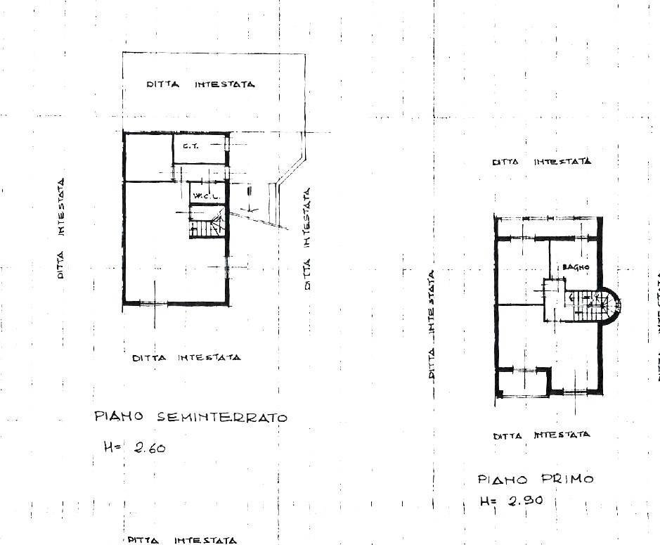 Foto 48 - Semi-detached house VIA PAOLO ANDREANI
 
66, Brugherio - floor plans 1