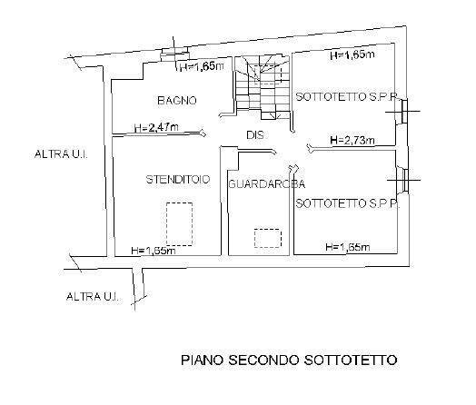 Foto 48 - Semi-detached house Via Corte di Bariano
 
18, Missaglia - floor plans 1