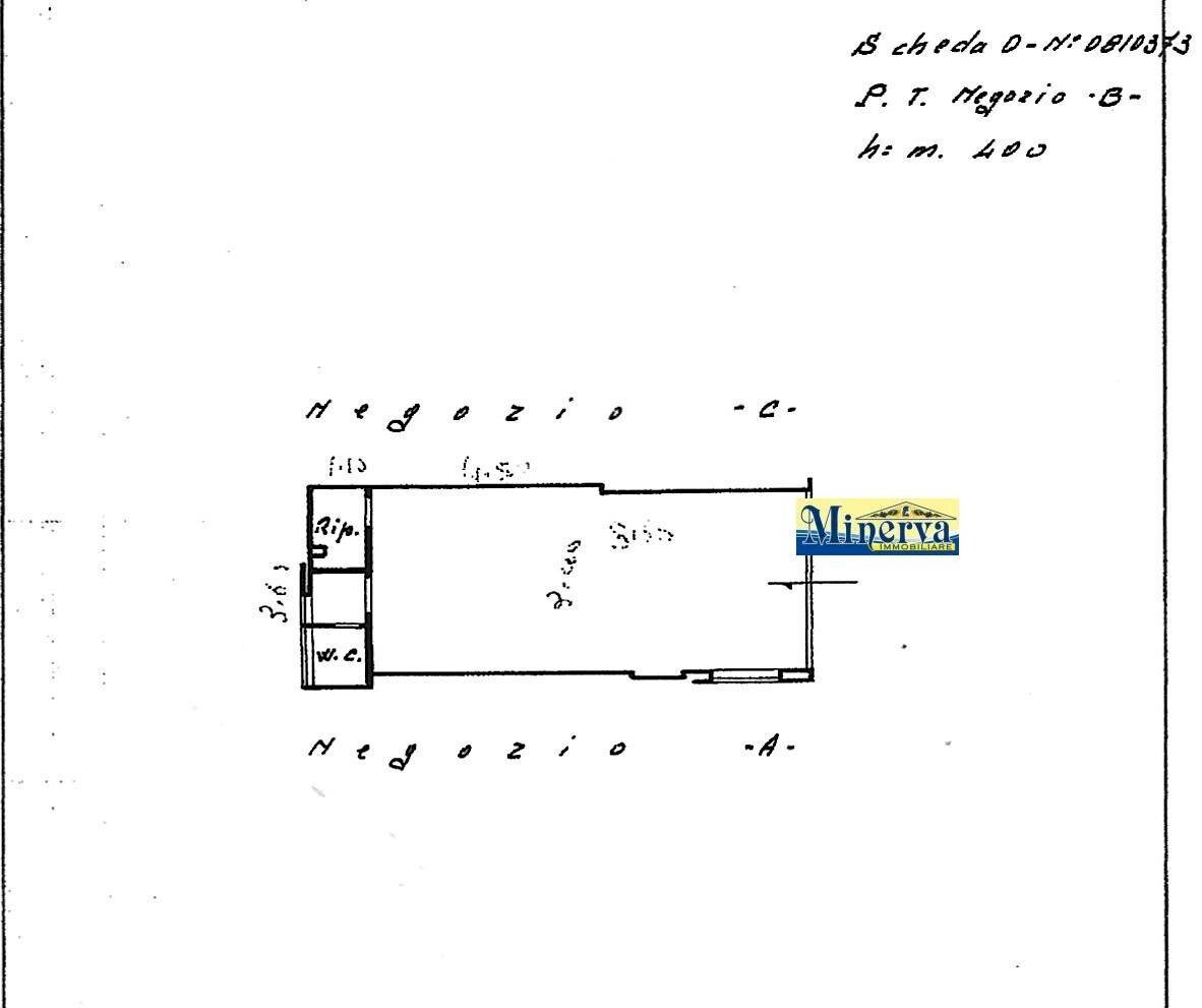 Foto 11 - Locale Commerciale corso Giacomo Matteotti, Nettuno - planimetria 1