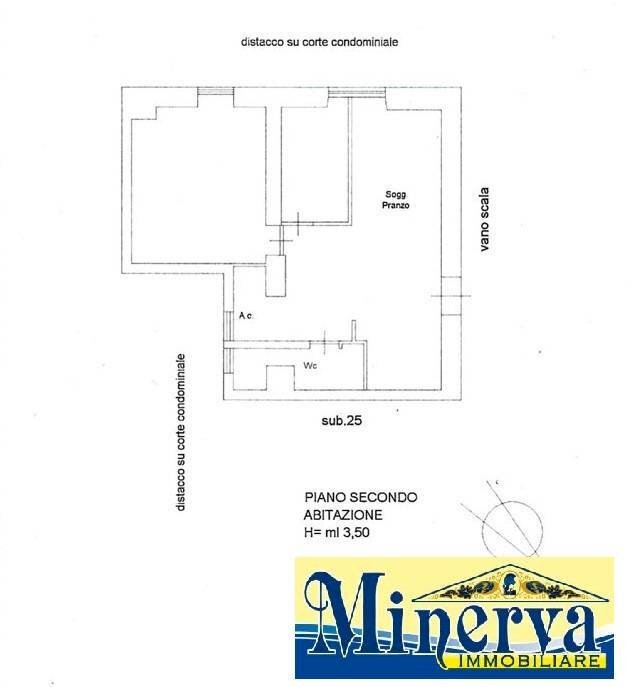 Foto 48 - Trilocale Piazza Pia
 
10, Anzio - planimetria 1