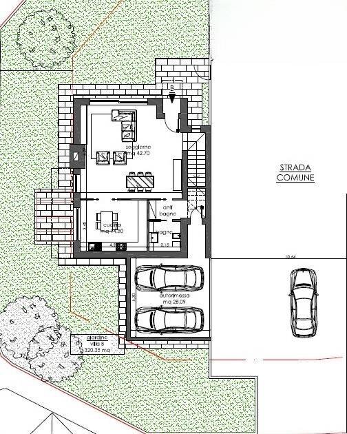 Foto 7 - Villa via San Zeno
 
snc, Martinengo - planimetria 1