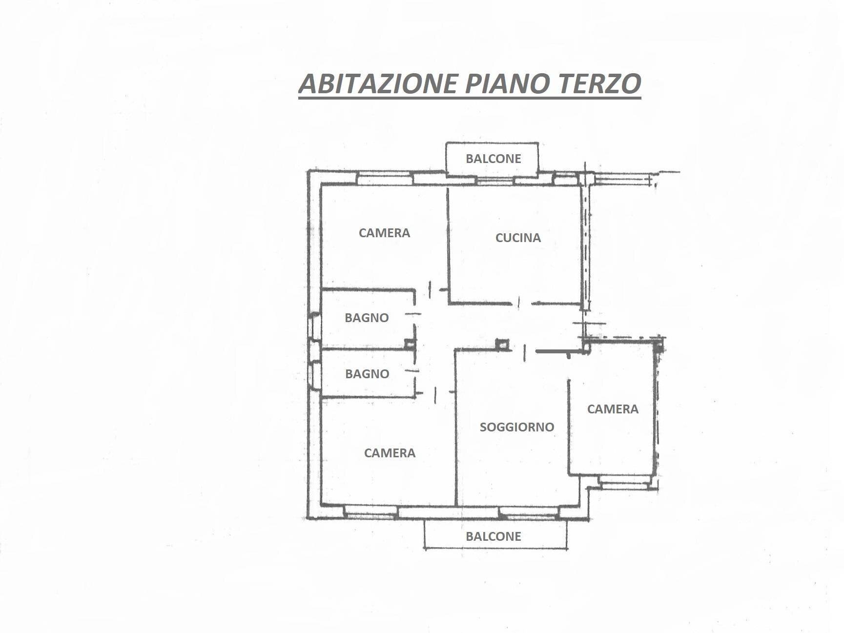 Foto 22 - Apartment VIA SERRALOGGIA, Fabriano - floor plans 1