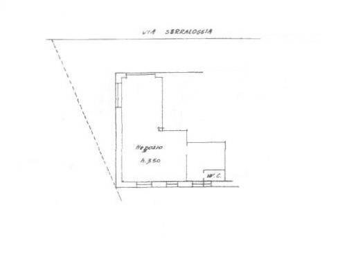 Foto 14 - Locale Commerciale VIA SERRALOGGIA, Fabriano - planimetria 1