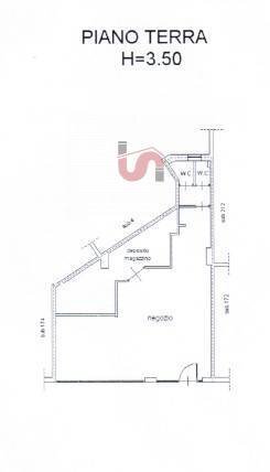 Foto 15 - Commercial Premises Via Mariano Russo, Benevento - floor plans 1