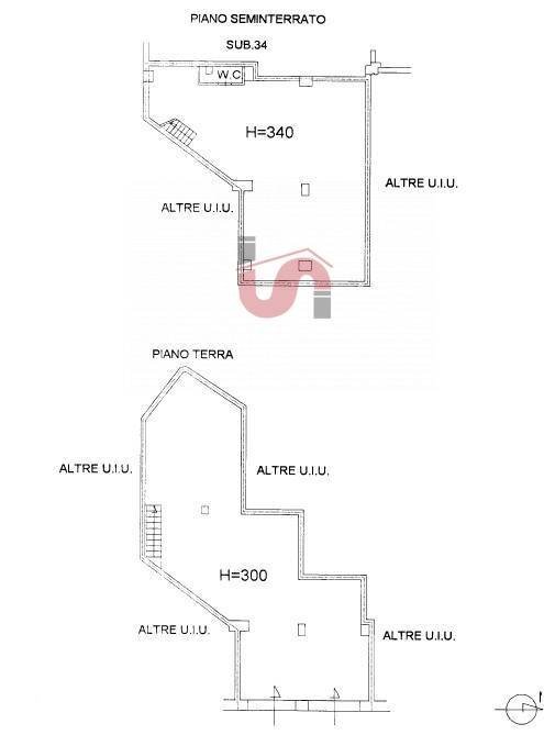 Foto 28 - Commercial Premises Corso Vittorio Emanuele, Benevento - floor plans 1