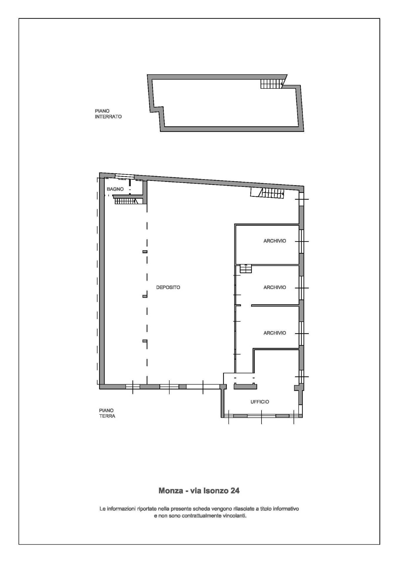 Foto 7 - Capannone Via Isonzo
 
24, Monza - planimetria 1