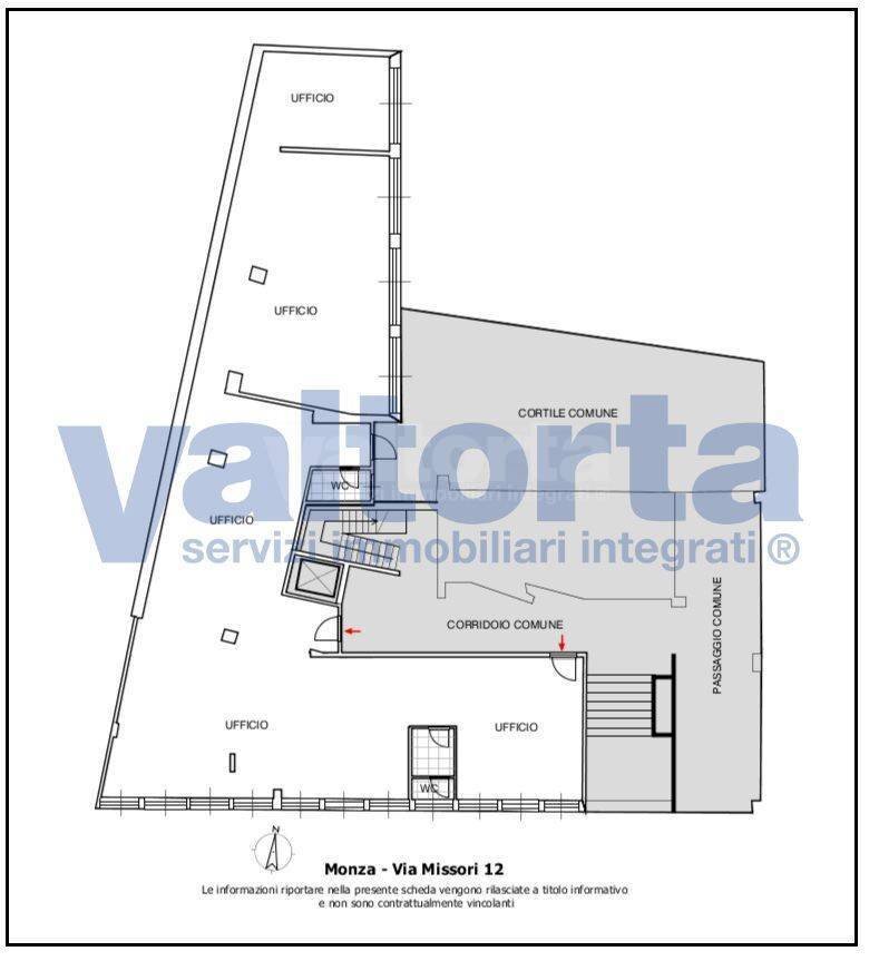 Foto 12 - Ufficio Missori
 
12, Monza - planimetria 1