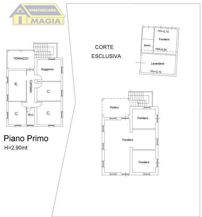 Foto 13 - Rustico Monsampolo del Tronto - planimetria 1