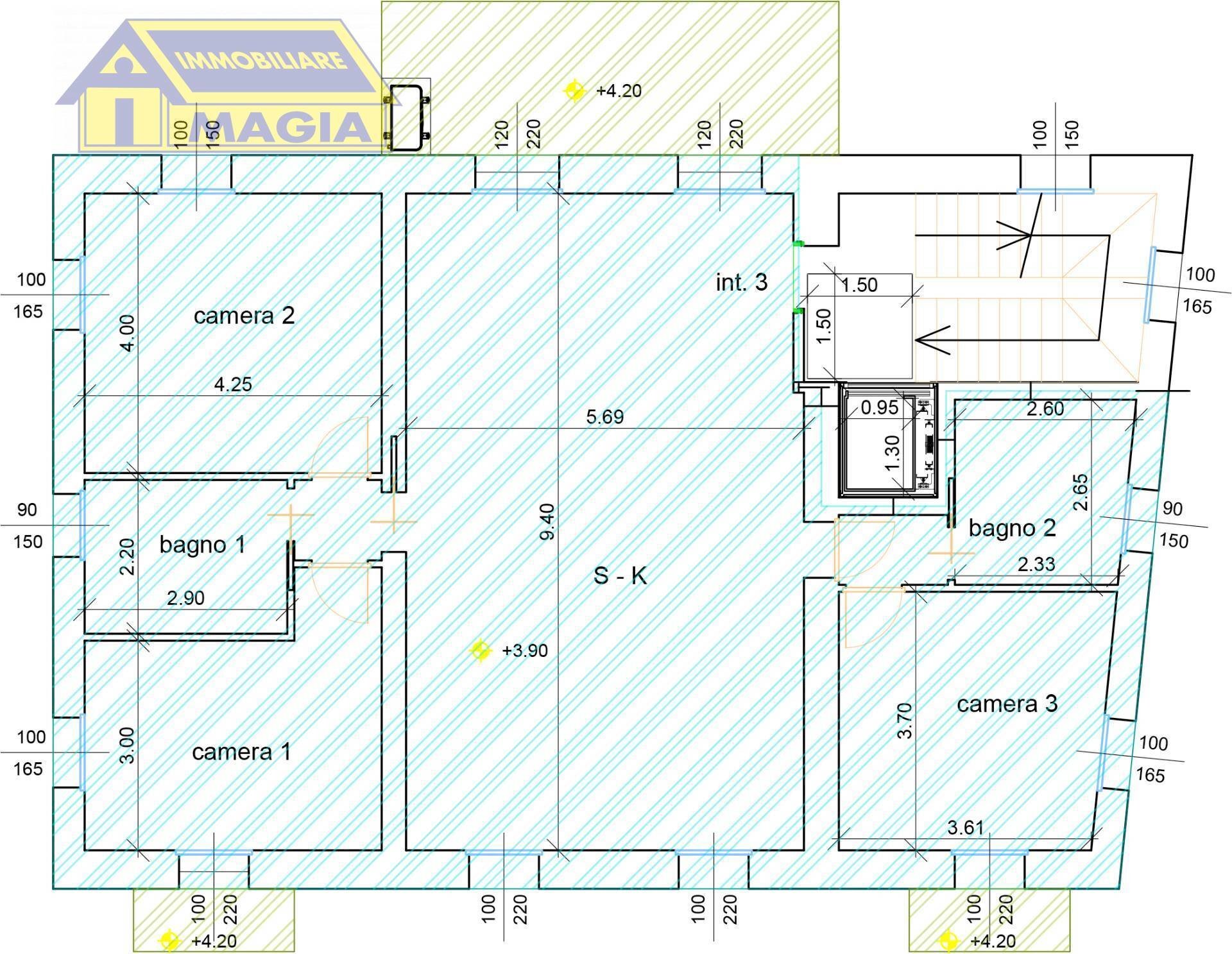 Foto 2 - Quadrilocale 67, San Benedetto del Tronto - planimetria 1