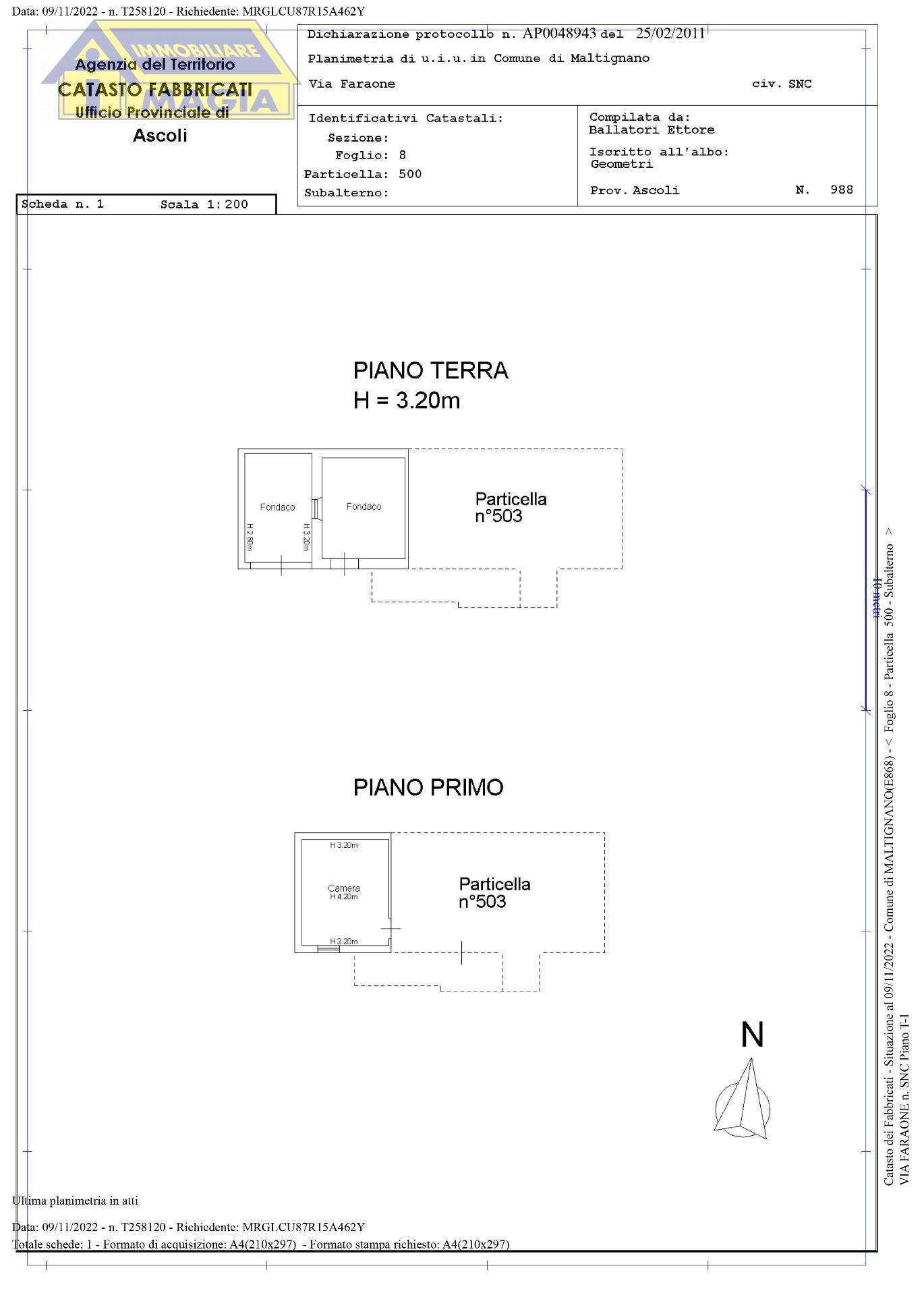 Foto 13 - Rustico 24, Maltignano - planimetria 1