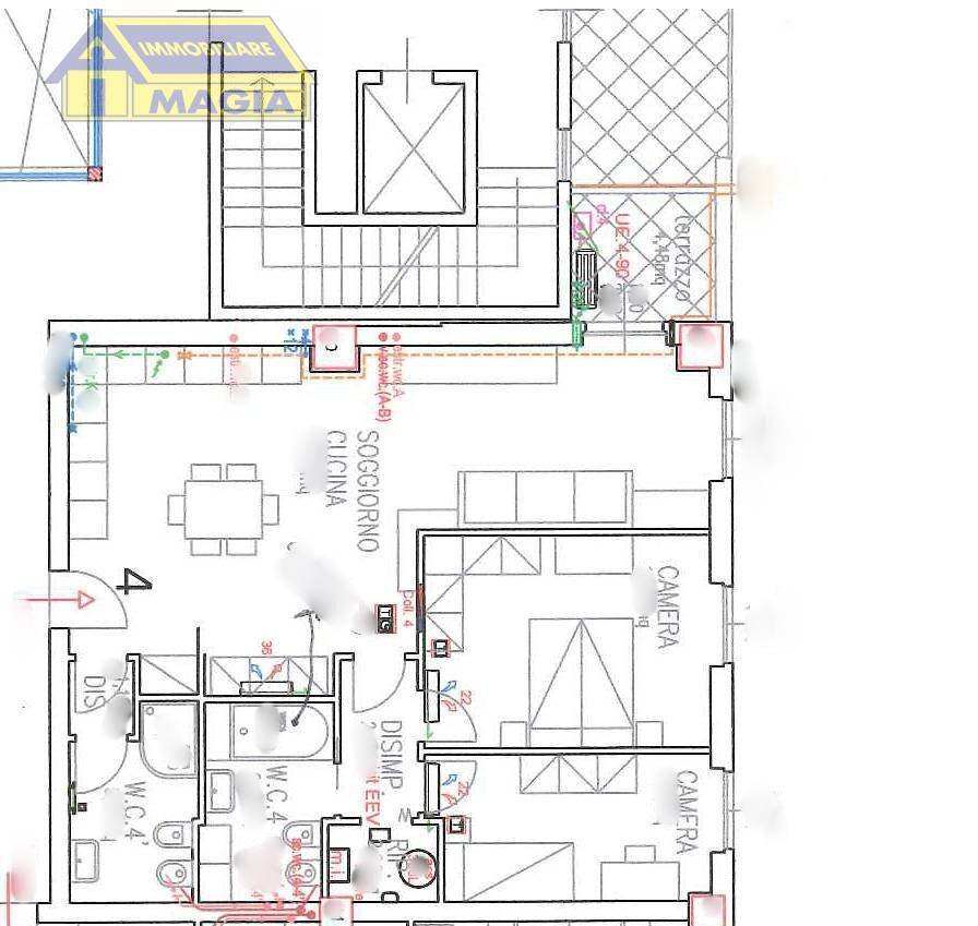 Foto 13 - Trilocale Spinetoli - planimetria 1