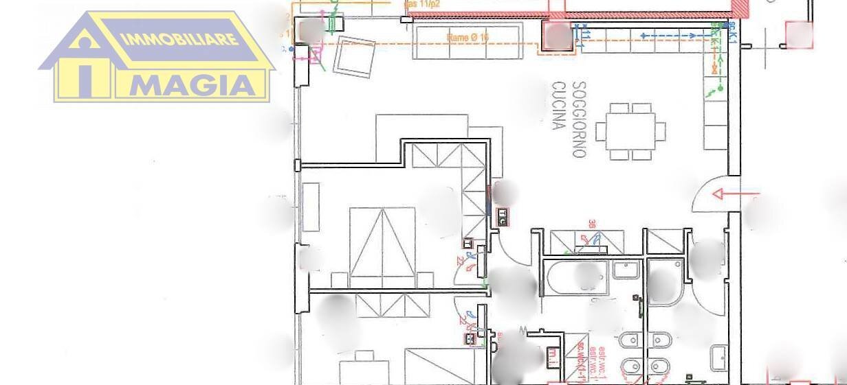 Foto 12 - Trilocale Spinetoli - planimetria 1