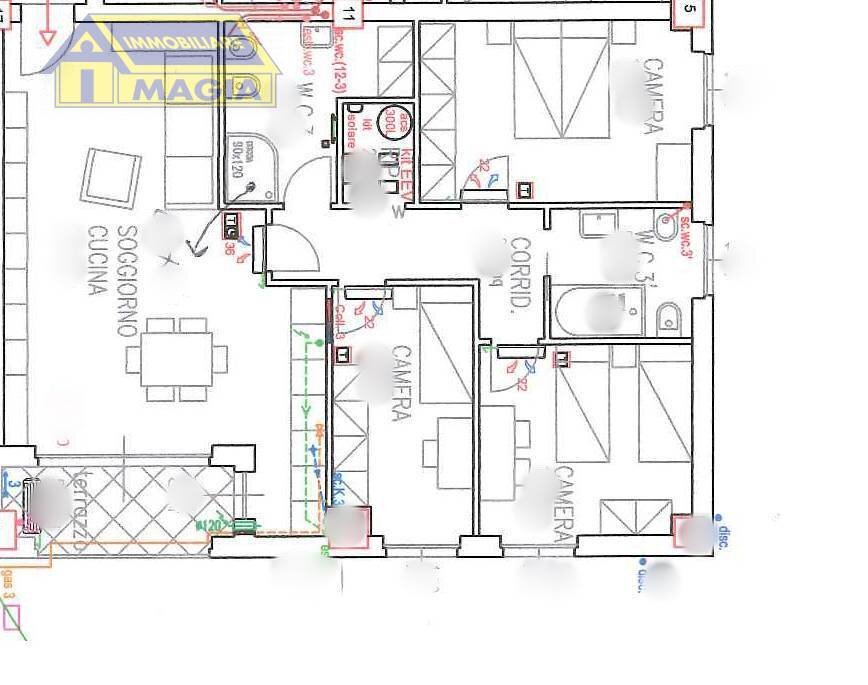 Foto 16 - Quadrilocale Spinetoli - planimetria 1