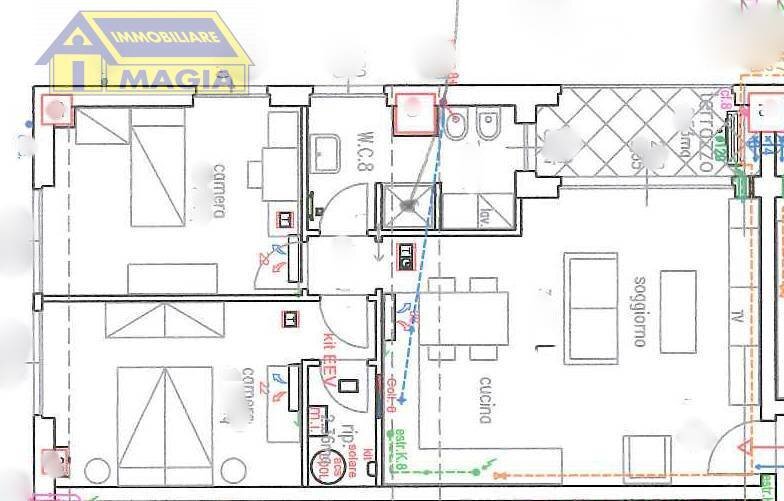 Foto 20 - Appartamento 151, Spinetoli - planimetria 1
