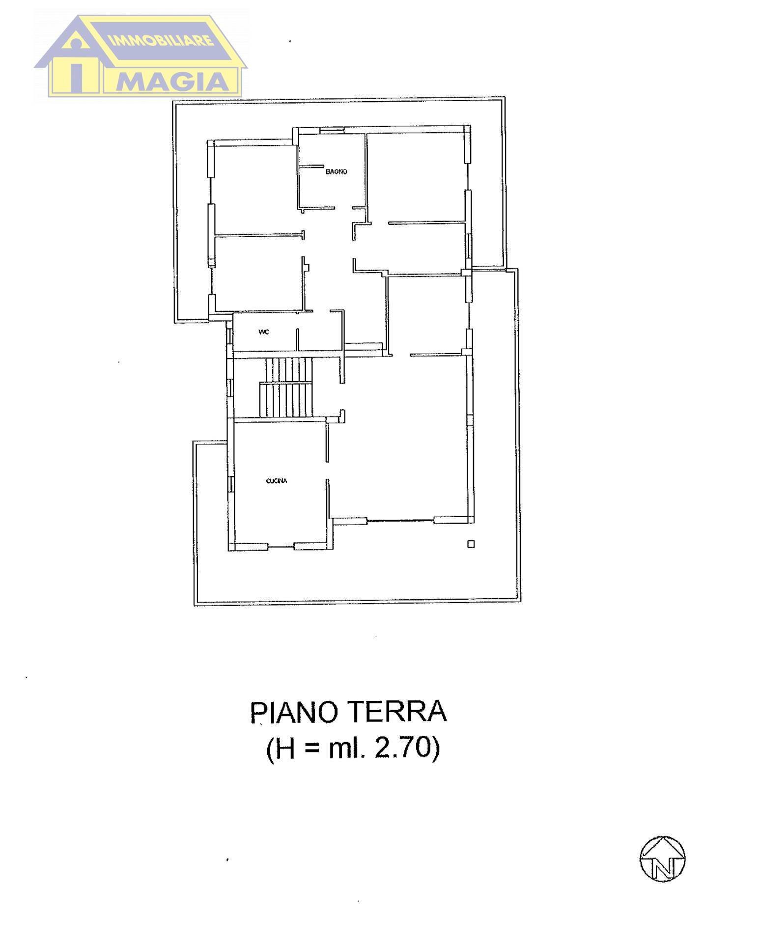 Foto 26 - Villa Castel di Lama - planimetria 1