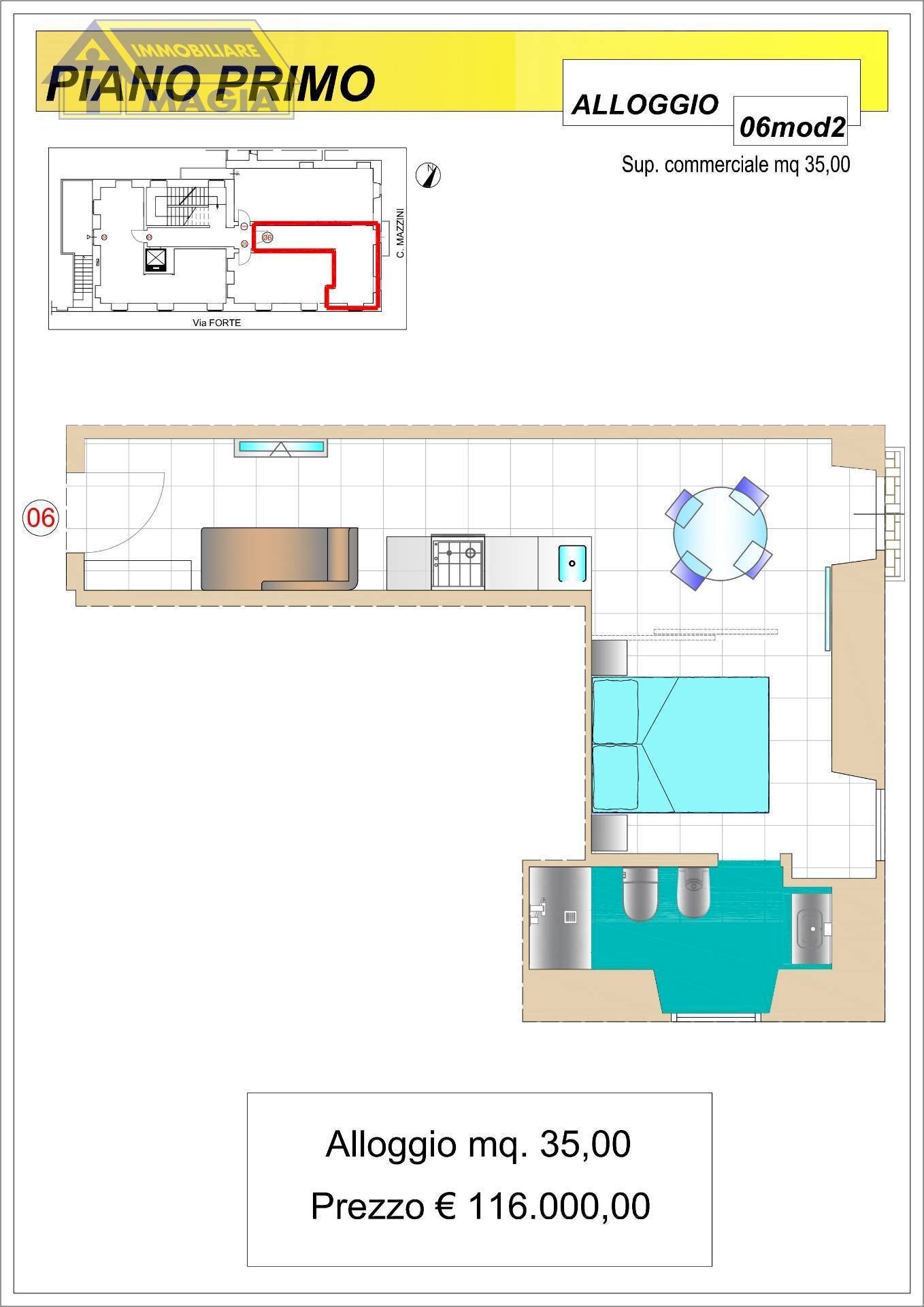 Foto 14 - Bilocale 47, San Benedetto del Tronto - planimetria 1