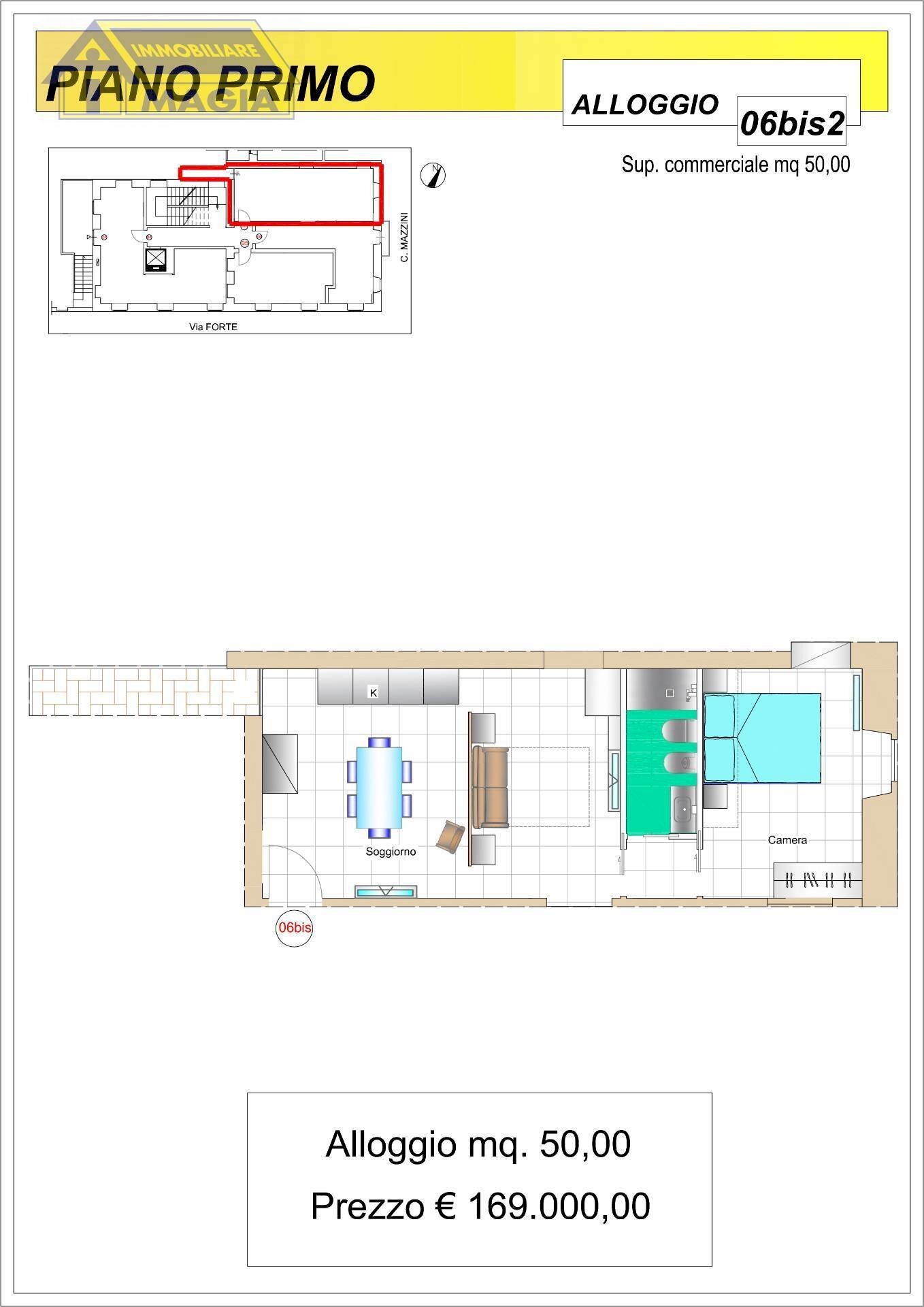 Foto 14 - Two-room apartment 47, San Benedetto del Tronto - floor plans 1