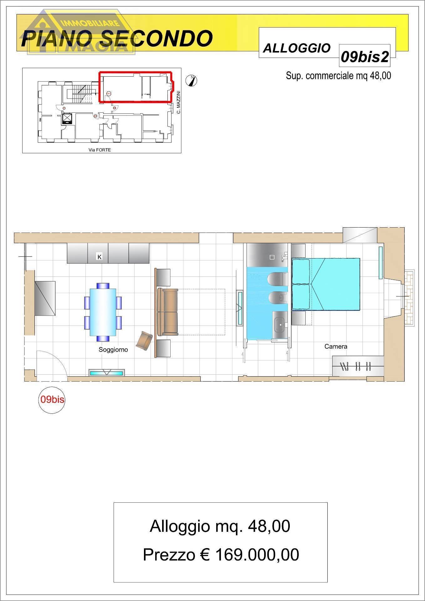Foto 14 - Two-room apartment 47, San Benedetto del Tronto - floor plans 1