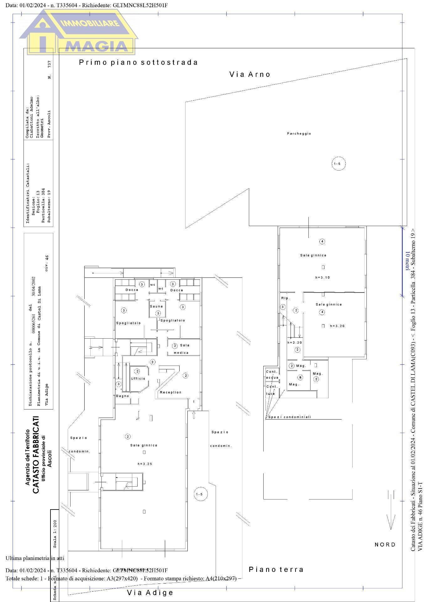 Foto 21 - Commercial Premises 48, Castel di Lama - floor plans 1